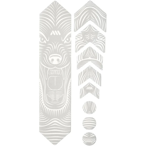 All-mountain-style All Mountain Style Basic Kit De Protection De Cadre 9 Pièces, Blanc