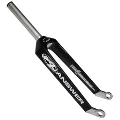 Answer-bmx ANSWER BMX Dagger Fourche 24" 20mm 1 1/8", Noir/argent