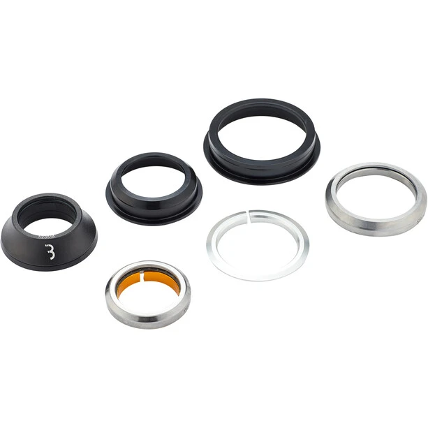 BBB Cycling BHP-53 Jeu De Direction 44mm Semi-intégré, Noir