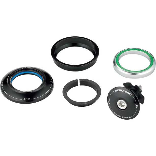Cane Creek 10 Jeu De Direction Cuvette Haute 1 1/8" Short ZS44/28.6/H8, Noir 1 Cane Creek 10 Jeu De Direction Cuvette Haute 1 1/8" Short ZS44/28.6/H8, Noir