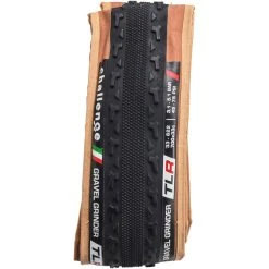 Challange Challenge Gravel Grinder TLR Folding Tyre 700x33C, Noir/beige