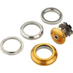 Chris-king Chris King DropSet 4 Jeu De Direction GripLock 1 1/8" IS42/28.6 | IS42/30 45x45°, Or