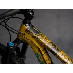 DYEDBRO Viking Kit De Protection De Cadre, Transparent/noir