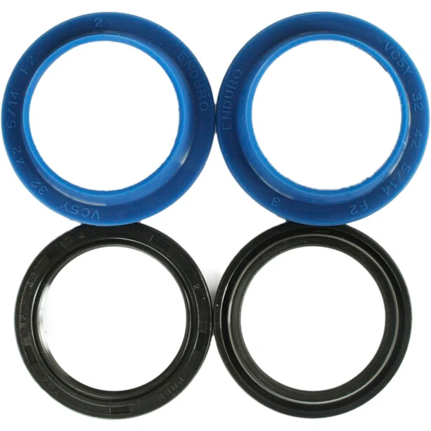 Enduro Bearings FK-6611 Kit Joint Pour Rockshox 32mm, Bleu/noir