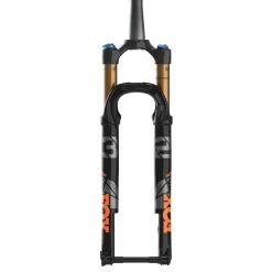 Fox Racing Shox 32 K Float SC 27.5" F-S 100mm FIT4 Rem-Adj Psh-Lk 3Pos Kabolt 110mm 1.5 T 44mm, Noir/orange