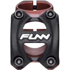 FUNN Stryge Potence Ø31,8mm, 7°, Rouge/noir