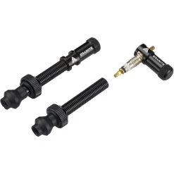 Granite Juicy Nipple Valves Avec Bouchons 2 Pièces, Noir