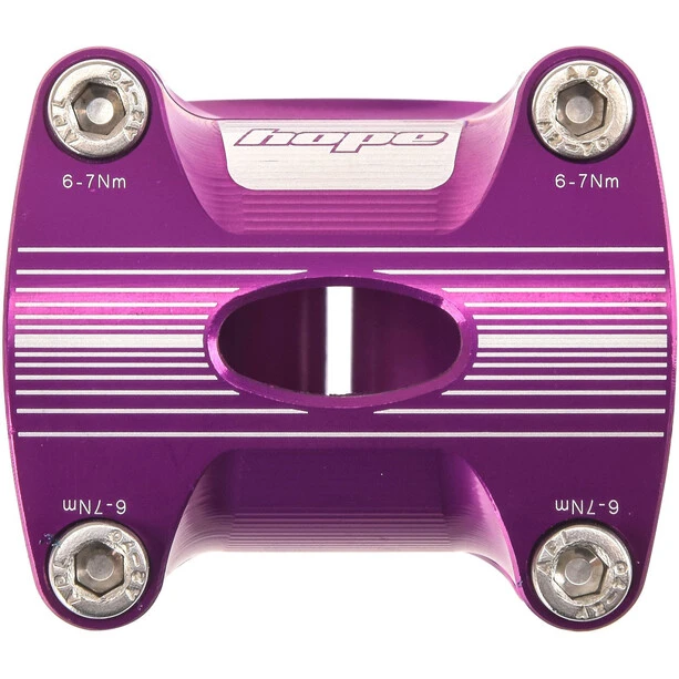 Hope AM/FR Potence Ajustable Ø31,8mm 0°, Violet – Image 3