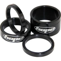 Hope Space Doctor Kit D'entretoises Pour Jeu De Direction 1 1/8" 4 Pièces, Noir