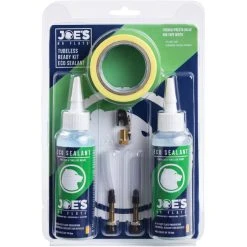 Joes-no-flats Joe's No-Flats Plus Sealant Kit Tubeless Avec Valve 48mm/fond De Jante 25mm