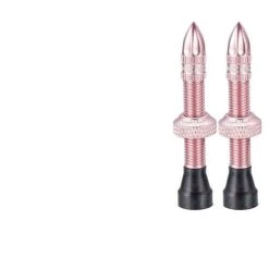 KCNC Aluminium Kit Valves Tubeless 50mm, Rose