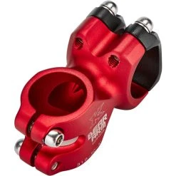 KCNC Bear Arm C Potence à Angle Ajustable Ø31,8mm, Rouge