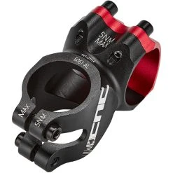 KCNC Fly Ride C Potence à Angle Ajustable Ø31,8mm, Noir/rouge