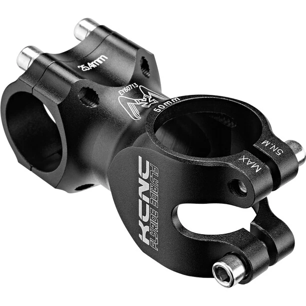 KCNC Fly Ride Potence à Angle Ajustable Ø25,4mm, Noir