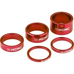 KCNC Headset Spacer 1 1/8" 3/5/10/14/20mm, Rouge