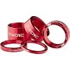 KCNC Hollow Design Entretoise De Jeu De Direction 1 1/8" 3/5/10/14/20mm, Rouge