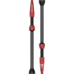 Lezyne CNC Valve Tubeless 80mm, Rouge