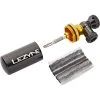 Lezyne Tubeless CO2 Blaster Kit De Réparation Pour Pneu Avec 2 Cartouches De CO2, Noir/argent