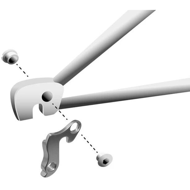 Marwi GH-011 Crochet De Dérailleur M8x0,75 – Image 2