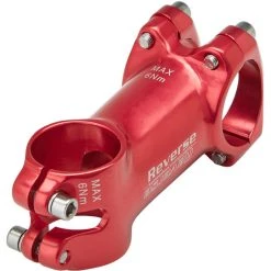 Reverse XC Potence à Angle Ajustable 6°, Rouge