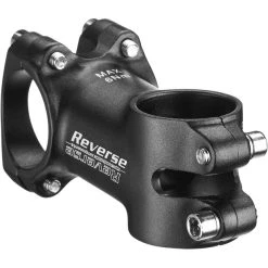 Reverse XC Potence à Angle Ajustable Ø31,8mm 6°, Noir