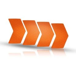 Riesel-design Riesel Design Re:flex Rim Autocollant Réfléchissant, Orange