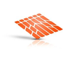 Riesel-design Riesel Design Re:flex Autocollants Réfléchissant, Orange