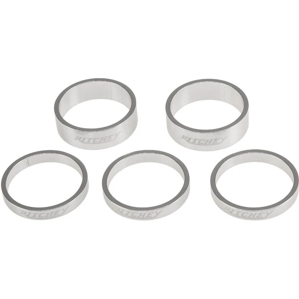 Ritchey Classic Kit D'entretoises 1 1/8" 5/10mm Aluminium