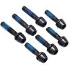Ritchey WCS C260 Boulons De Potence Acier Inoxydable 7 Pièces, Noir
