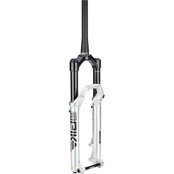Rock-shox RockShox Pike Ultimate Charger 3 RC2 Fourche 27,5" Boost 140mm 37mm DebonAir+ Conique, Argent