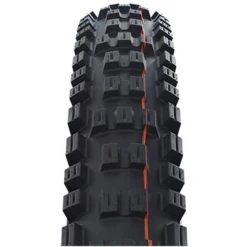 SCHWALBE Eddy Current Front Super Trail Evolution Pneu Pliable 27.5x2.80" TLE E-50 Addix Soft, Noir
