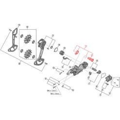 Shimano XTR M9120-SGS Patte De Dérailleur 12 Vitesses