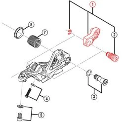 Shimano XTR RD-M981 Patte De Dérailleur