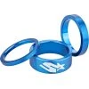 Spank Headset Spacer Kit Kit En 3 Parties, Bleu