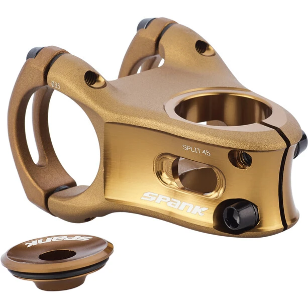 Spank Split 35 Potence Ø35mm, Noir/marron