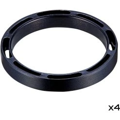 Supacaz Hollow SupaSpacer Ensemble 4 Pièces 5mm 1 1/8", Noir