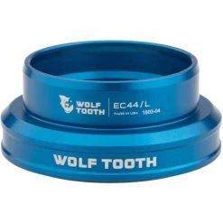 Wolf-tooth Wolf Tooth Performance Jeu De Direction Partie Inférieure 1.5" EC44, Bleu