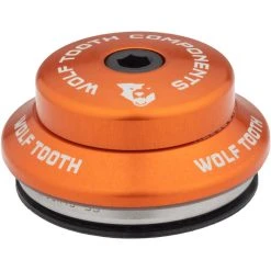 Wolf-tooth Wolf Tooth Premium Jeu De Direction Partie Supérieure 1 1/8" IS42 7mm, Orange