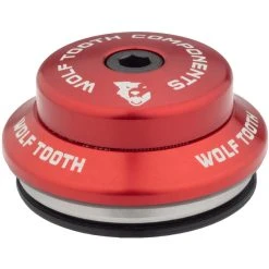Wolf-tooth Wolf Tooth Premium Jeu De Direction Partie Supérieure 1 1/8" IS42 7mm, Rouge