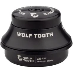 Wolf-tooth Wolf Tooth Premium Jeu De Direction Partie Supérieure 1 1/8" ZS44 15mm Intégré, Noir