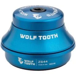 Wolf-tooth Wolf Tooth Premium Jeu De Direction Partie Supérieure 1 1/8" ZS44 15mm Intégré, Bleu