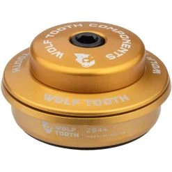 Wolf-tooth Wolf Tooth Premium Jeu De Direction Partie Supérieure 1 1/8" ZS44 6mm Semi-intégré, Or