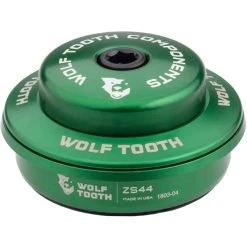 Wolf-tooth Wolf Tooth Premium Jeu De Direction Partie Supérieure 1 1/8" ZS44 6mm Semi-intégré, Vert